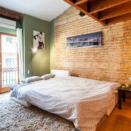 Daire Attic Duplex Ruzafa Valensiya